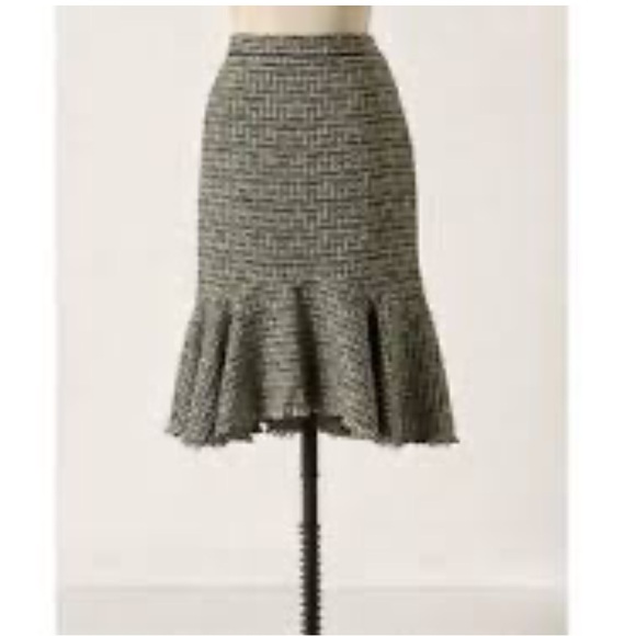 Anthropologie Elevenses Bellerby Tweed Skirt - Picture 8 of 9